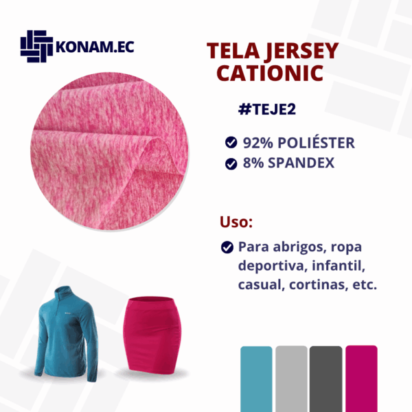 TELA JERSEY CATIONIC #TEJE2