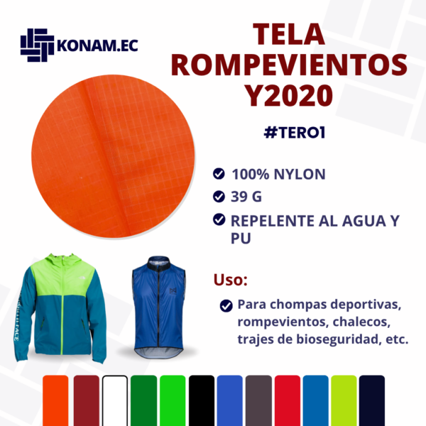 TELA ROMPEVIENTOS Y2020 #TERO1