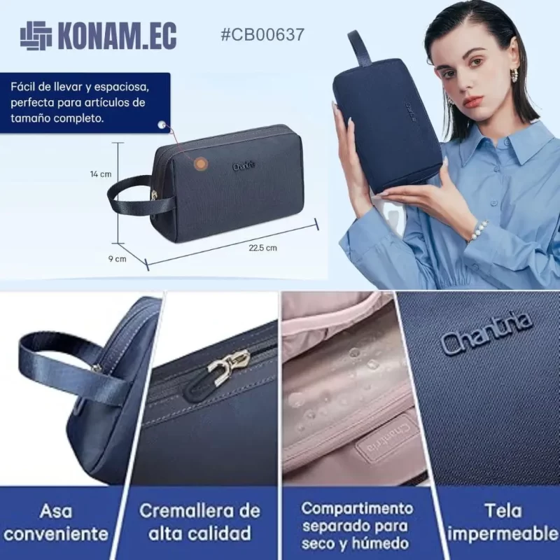 cosmetiquera chantria impermeable por mayor en Quito Ecuador #CB00637 (1)