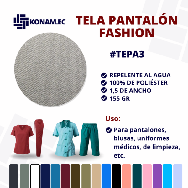 TELA PANTALÓN FASHION #TEPA3