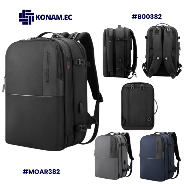 Mochila Arctic Hunter #B00382 P-Laptop Desmontable #MOAR382
