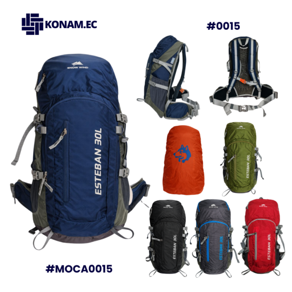 MOCHILA CAMPING SNOW WIND #0015 30 LITROS #MOCA0015