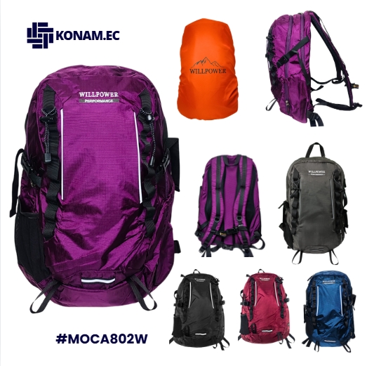 MOCHILA CAMPING WIL POWER #802 35 LITROS #MOCA802W