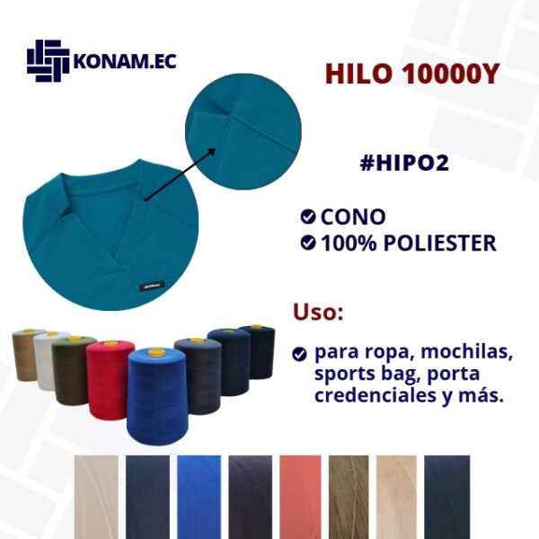 HILO 10000Y 100% Poliéster #HIPO2
