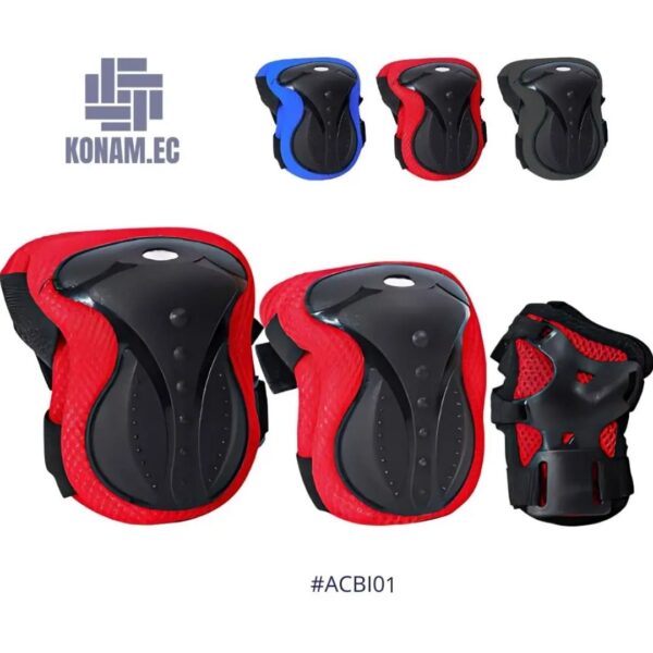 SET DE RODILLERAS Y CODERAS ACBI01 #ACBI01