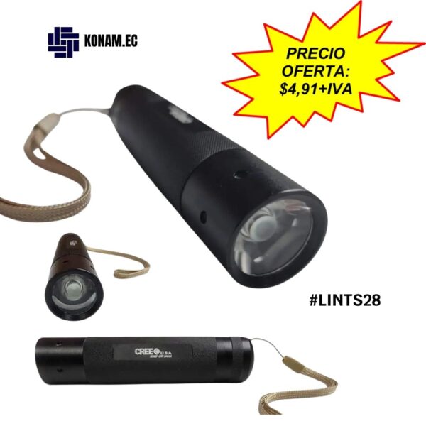 LINTERNA LED de Mano SK-28 #LINTS28