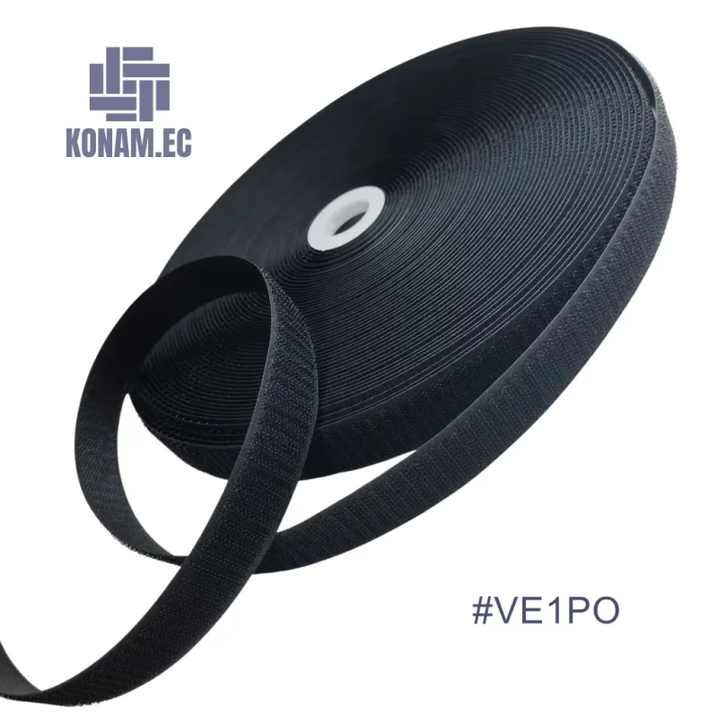 velcro-1pulgada-adherible-#VE1PO-negro