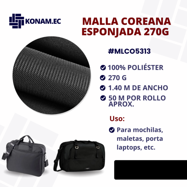MALLA COREANA ESPONJADA 270g #MLCO5313