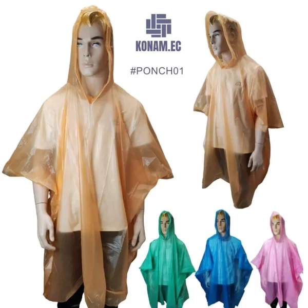 ponchos reutilizables para lluvia adultos ecuador por mayor #PONCH01 (1)