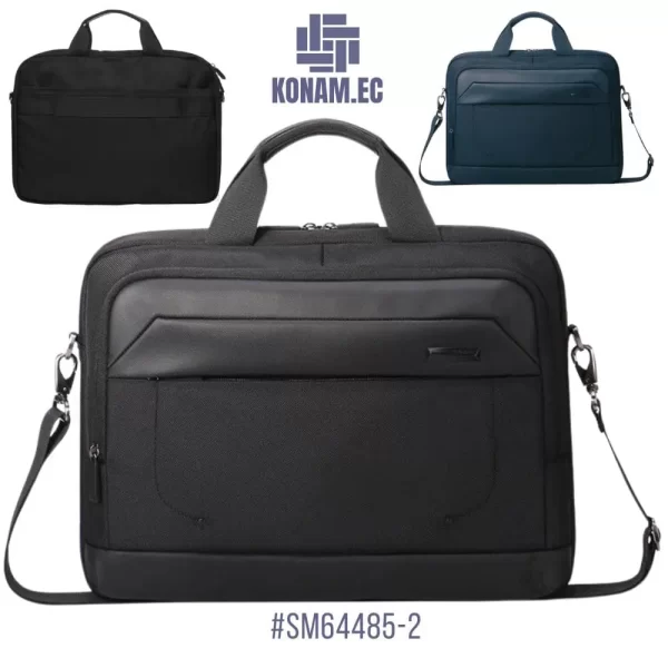 portafolio aoking para oficina y viajes de negocios al por mayor quito ecuador #SM64485-2 negro y azul marino (1)