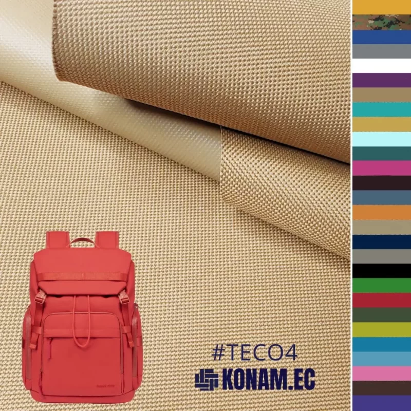 tela cordura taiwan para maletería mochilas bolsos varios colores por mayor ecuador #TECO4 beige (2)