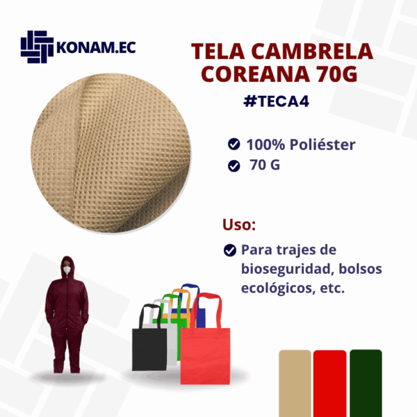TELA CAMBRELA COREANA 70G Por Mayor #TECA4