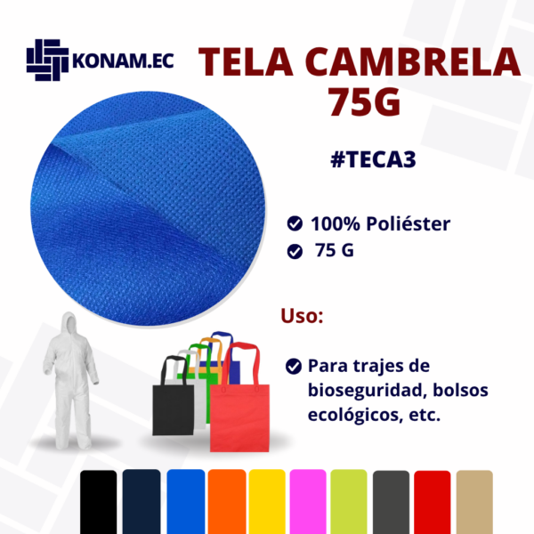 TELA CAMBRELA 75G Por Mayor #TECA3