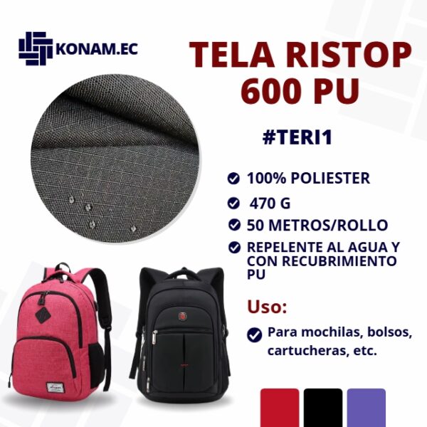 TELA RISTOP 600 PU #TERI1