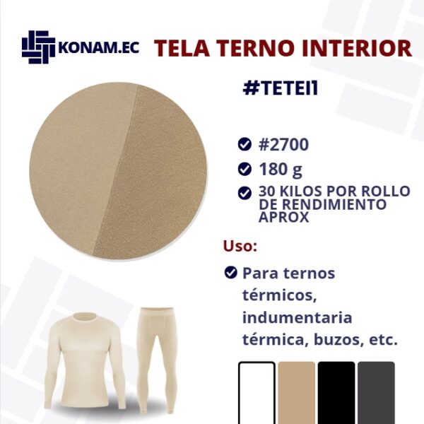 TELA TERNO INTERIOR 180g Por Mayor #TETEI1