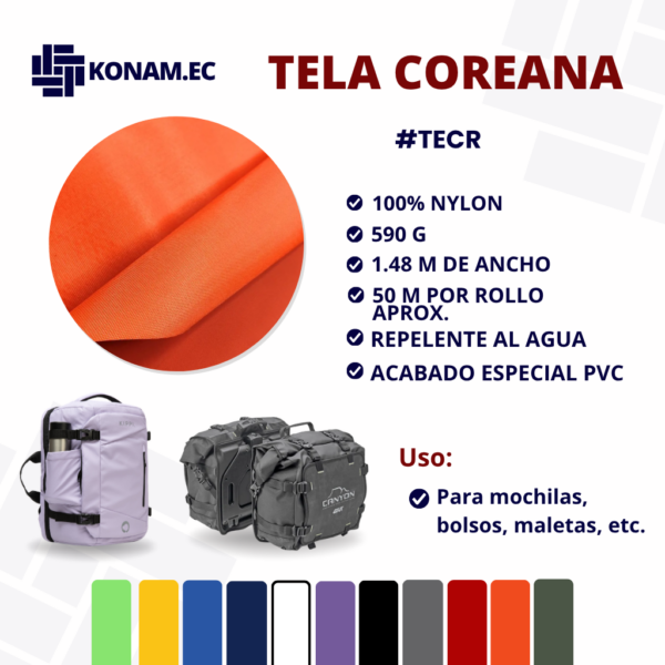 TELA COREANA #TECR