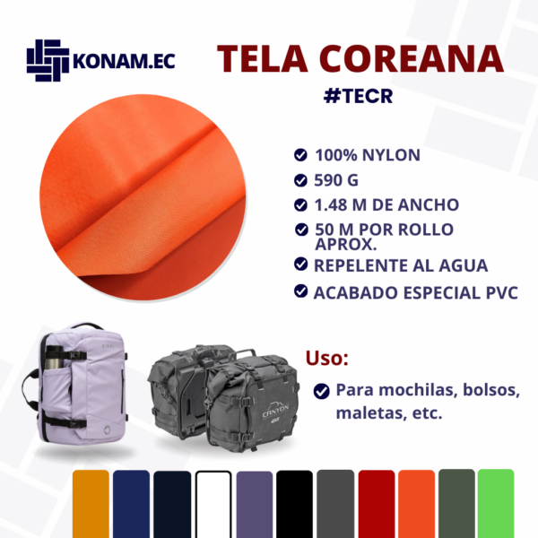 TELA COREANA #TECR