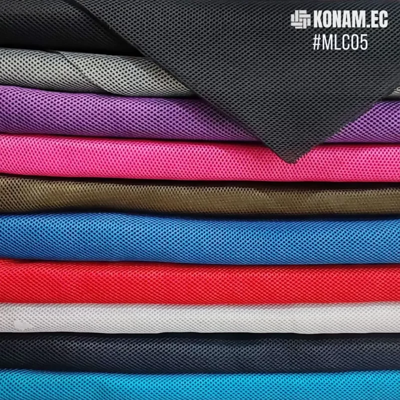 malla coreana esponjada para espaldar de mochilas varios colores por mayor #mlco5