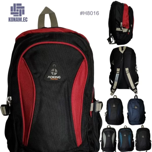 mochila aoking porta laptop rojo por mayor ecuador #H8016