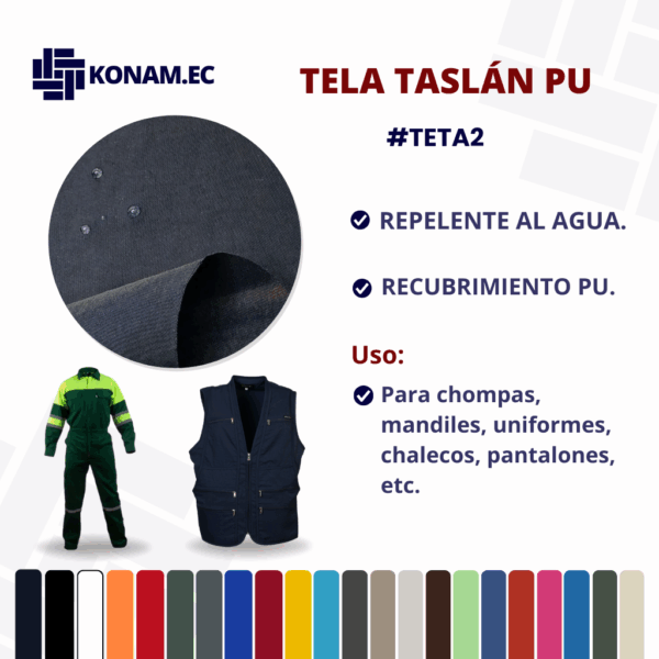 TELA TASLAN PU Por Mayor #TETA2