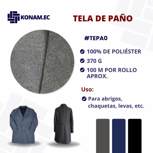 TELA DE PAÑO Por Mayor #TEPA0