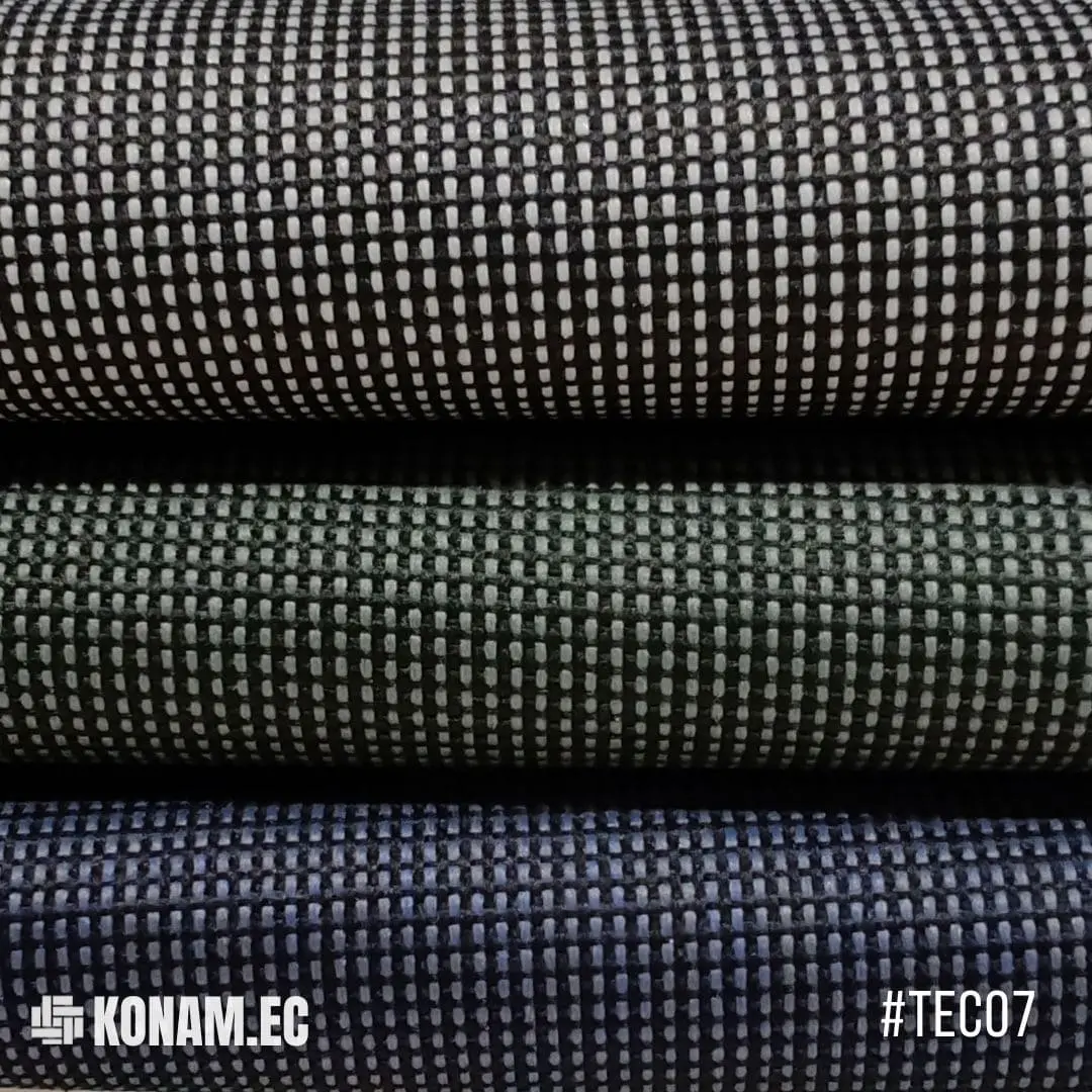 tela cordura bicolor verde negro azul para mochilas y bolsos por mayor #teco7