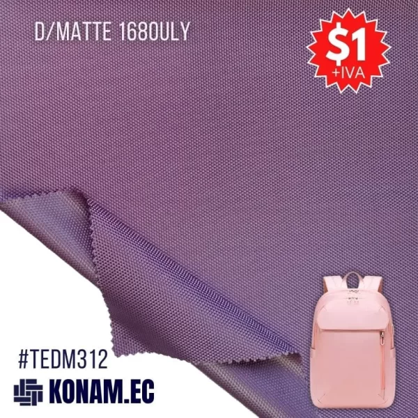 tela d_matte morado 1680 uly oferta por mayor ecuador para mochilas 1 TEDM312