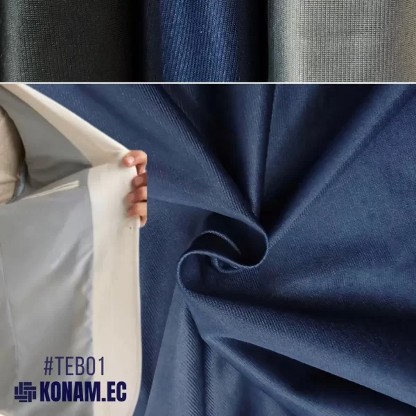 tela de bolsillo para forro de ropa negro azul plomo #tebo1 por mayor ecuador