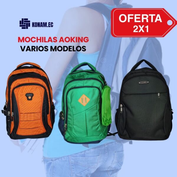 MOCHILAS AOKING OFERTA 2x1