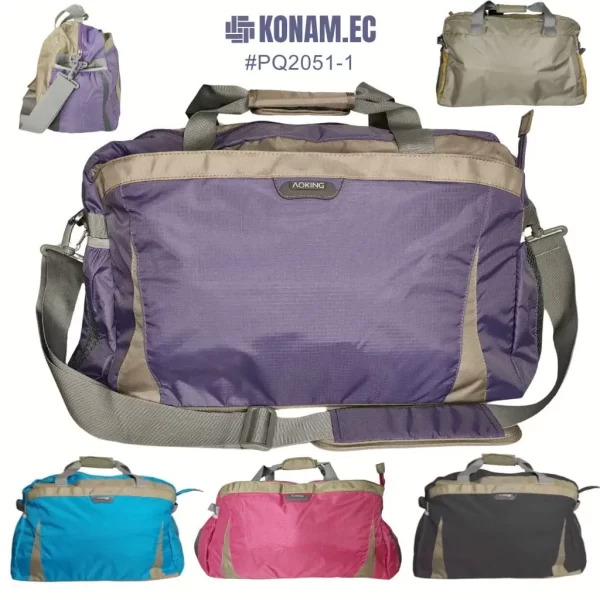 maleta aoking morado fucsia turquesa negro por mayor ecuador #PQ2051-1