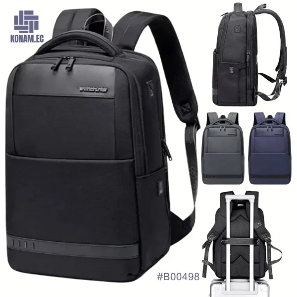 mochila arctic hunter negro plomo azul por mayor ecuador #B00498