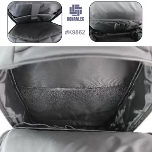 mochila kaixio negro azul plomo por mayor ecuador #K9862 quito