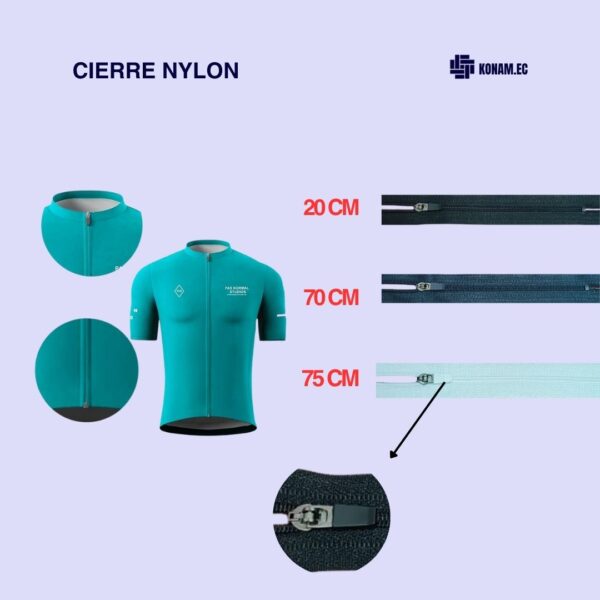 CIERRE NYLON #3 #C023