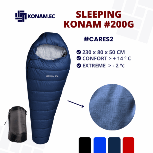 SLEEPING BAG KONAM #200G #CARES2