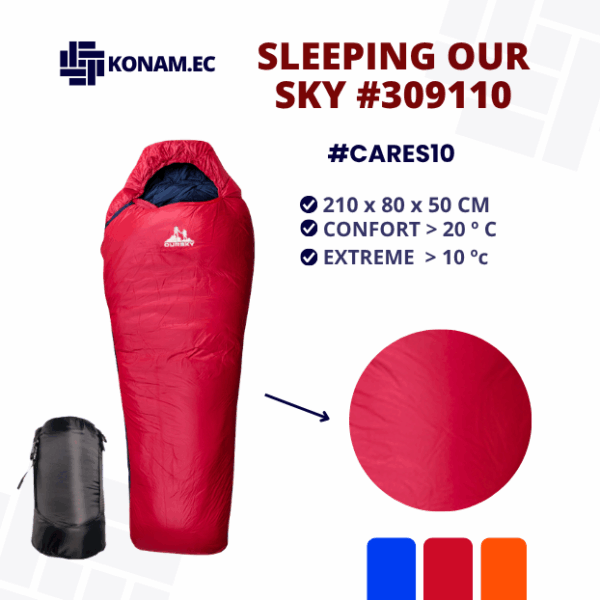 SLEEPING BAG OURSKY #309110 #CARES10