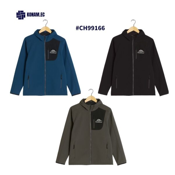 CHOMPA DE HOMBRE OUTDOOR TIPO SOFH SHELL 99166 #CH99166