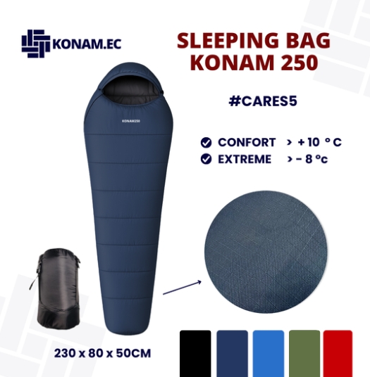 Sleeping Bag KONAM 250 #CARES5