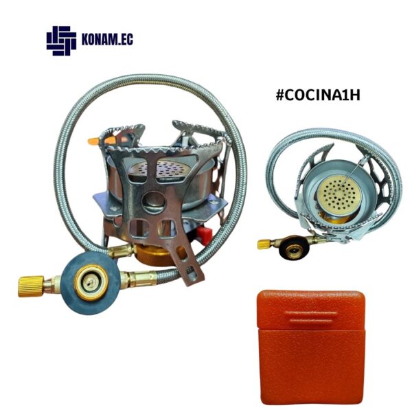 MINI COCINA PORTATIL TREKKING GAS 1 HORNILLA  #COCINA1H