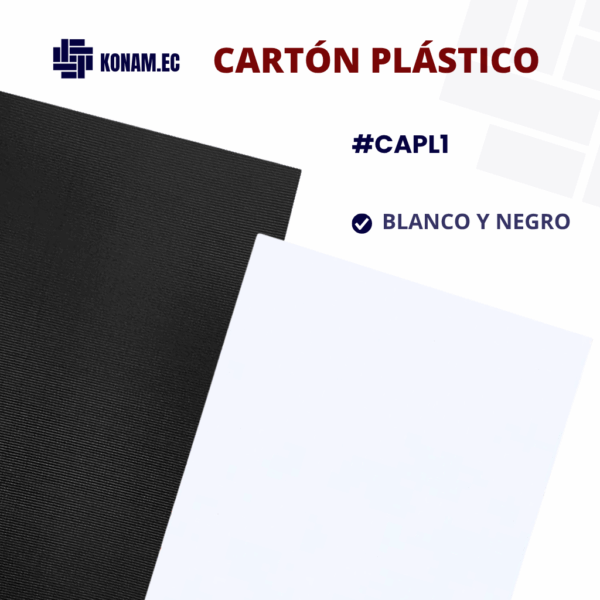CARTÓN PLÁSTICO #CAPL1