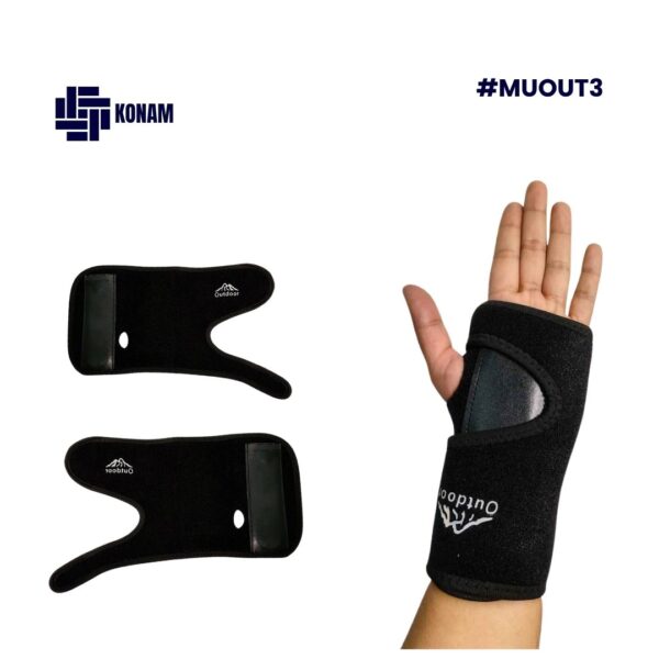MUÑEQUERA OUTDOOR CON FÉRULA DE COMPRESIÓN HW-3 #MUOUT3