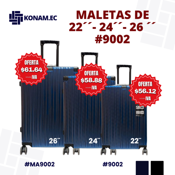 MALETA FIBRA VENTA POR UNIDAD #9002 #MA9002