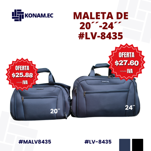SET DE MALETAS #LV-8435 Y VENTA POR UNIDAD #MALV84