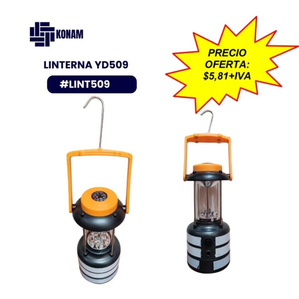 LINTERNA YD509 #LINT509