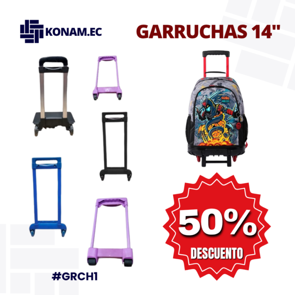 GARRUCHAS 14''  PULGADAS #GRCH1