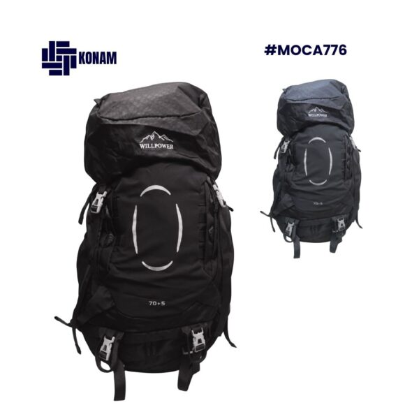 MOCHILA CAMPING WILL POWER #776 70+5 LITROS #MOCA776