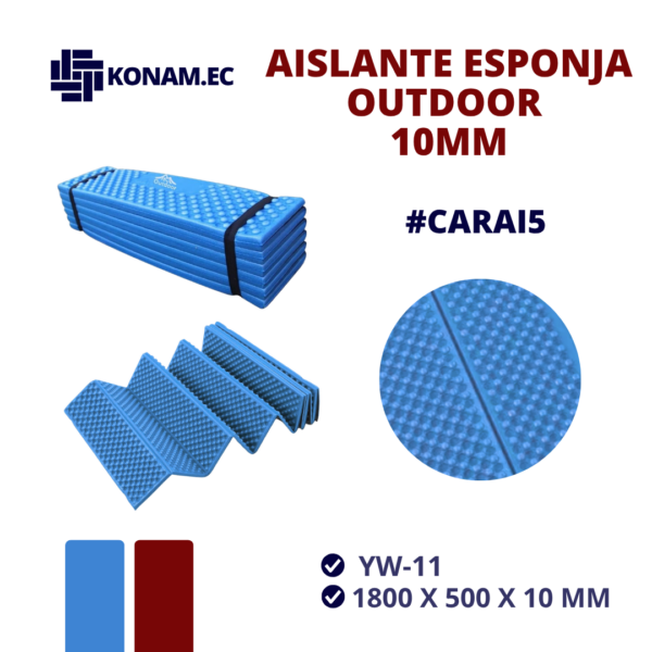 AISLANTE ESPONJA OUTDOOR 10MMYW #CARAI5