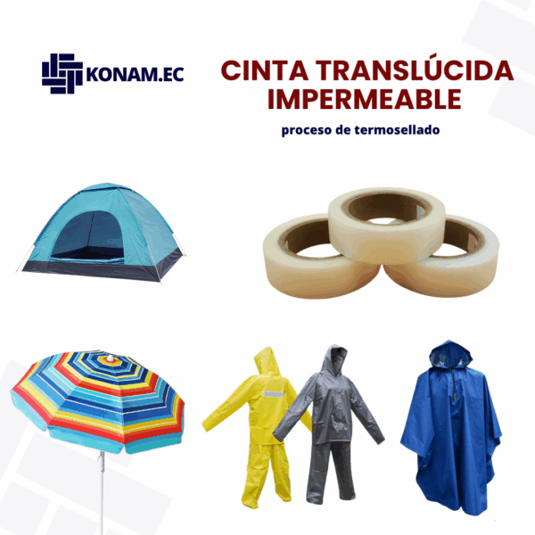CINTA TRANSLÚCIDA IMPERMEABLE #100A #CICH1C2