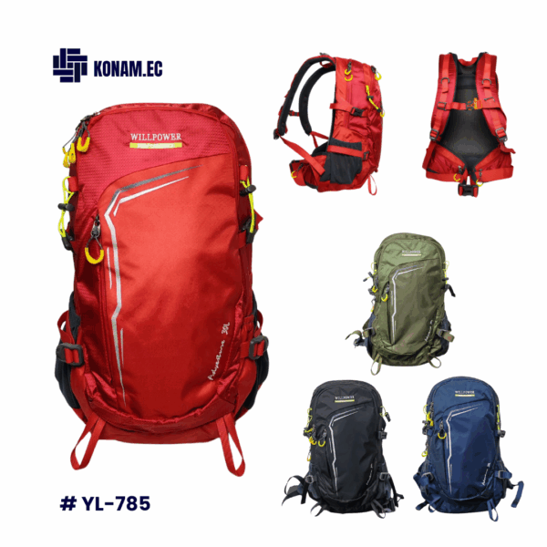 MOCHILA CAMPING WILPOWER #YL-785 30 LITROS #MOCA785
