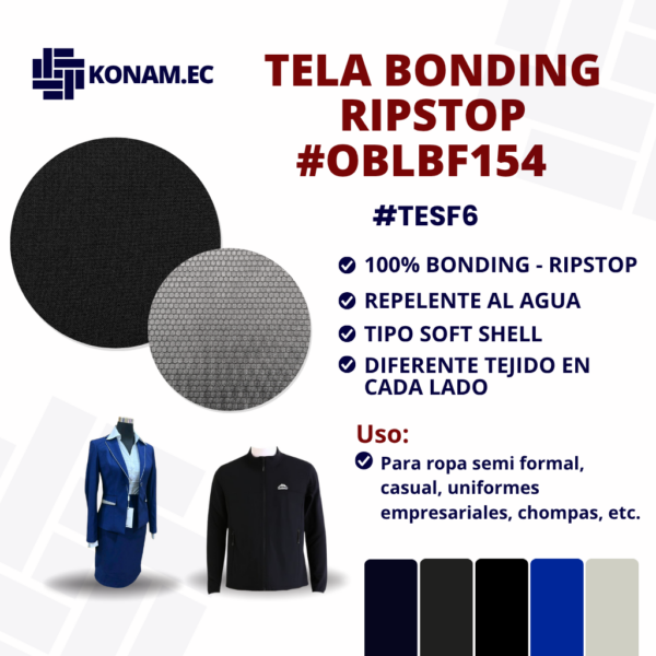 TELA BONDING RIPSTOP #OBLBF154 #TESF6