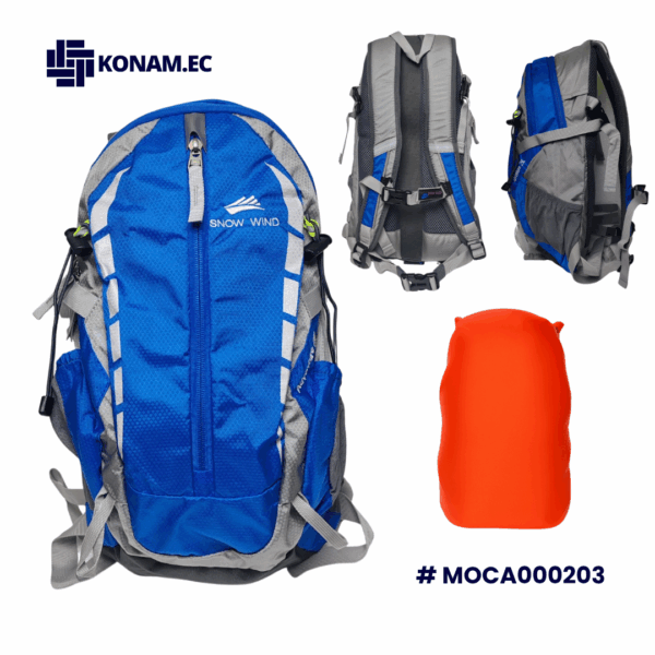 MOCHILA CAMPING #0002 25L SNOW WIND #MOCA000203